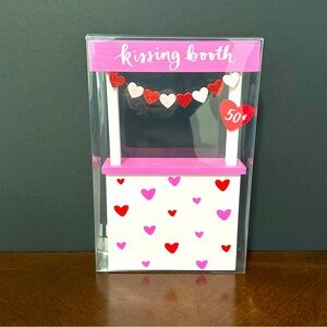 Valentine’s Day freestanding Kissing Booth